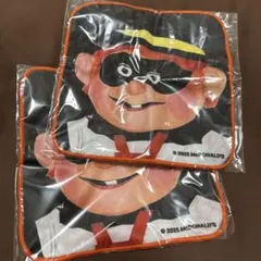 マクドナルド キャラクタータオル 2枚セット