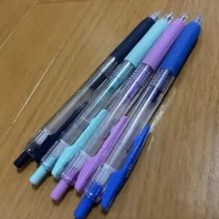 カラフルボールペン6本セット　サラサ