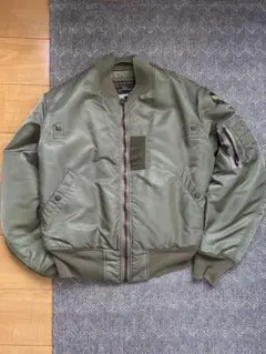USA製 HOPE MFG MA-1 オリーブグリーン ジャケット　s