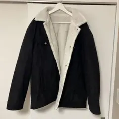 ムートンコート フリースジャケット