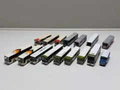 開封済　バスコレクション　ミニカー まとめ売り 16台　広島電鉄　芸陽　広電 開封済 バスコレクション ミニカー まとめ売り 16台 広島電鉄 芸陽 広