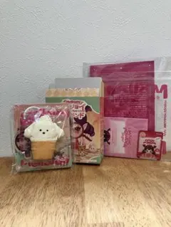【新品未使用】メロジョイ　ミニランド　ミニわんアイス　ミニタピオカティ　セット Mellojoy メロジョイ ミニランド〈ミニわんアイス〉〈ミニタピオカ