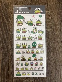 けろけろけろっぴ　4sizeステッカー