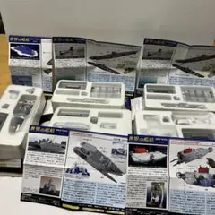 タカラ 世界の艦船シリーズ05から5隻