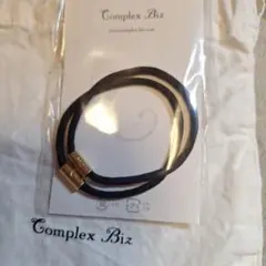 新品　Complex Biz ヘアゴム ブラック ゴールド