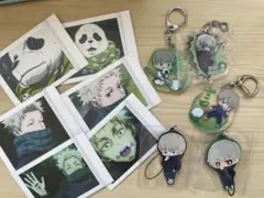 呪術廻戦 狗巻棘　パンダ　アクリルキーホルダー・ぱしゃこれセット