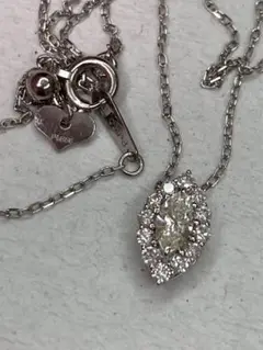 pt850 pt900 ダイヤモンド　ネックレス