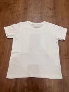 ◎119 無印 MUJI ホワイト Tシャツ サイズ120