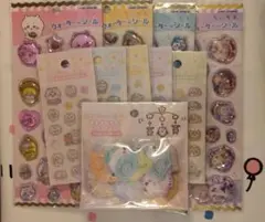 ちいかわウォーターinシール　ぷっくりシール　セット