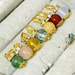 誕生石　天然石　ネックレス　トップ　オーダーページ