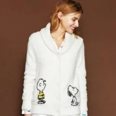 GELATO PIQUE× SNOOPY カーディガン ルームウェア