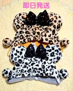 ディズニー　ミニー　ファンキャップ　ヒョウ柄　２点　ミニーの日　パルパル－ザ