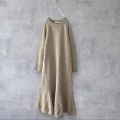 ★美品◆ ジャーナルスタンダード◆ウール100%トラペーズワンピース