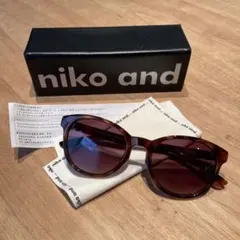 niko and...JINSコラボ　レディースサングラス