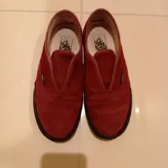 VANS メンズ スリッポン 茶スエード Used