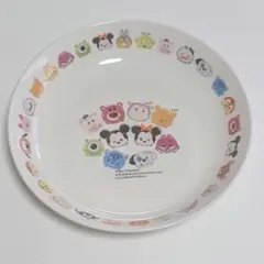 【美品】ディズニー ミッキー＆フレンズ プレート 陶器 お皿 20cm レトロ