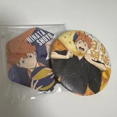 ハイキュー!! 日向翔陽 和紙風缶バッジ