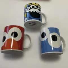 セサミストリート エルモ クッキーモンスター USJ ユニバ 3つ