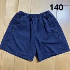 pomona kiss キュロットスカート　短パン　ネイビー　140 ガールズ