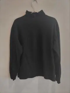 タ*ケ様 ユニクロタートルネックスウェット カラーブラック黒