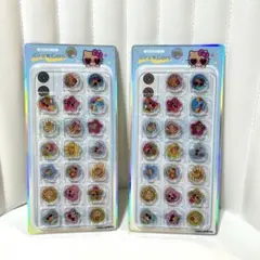 日焼けキティ おはじきシール 2点セット サンリオキャラクターズ ギャルキティ