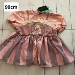 新品　コトリ　ラプンツェル　半袖　トップス　ディズニー　90