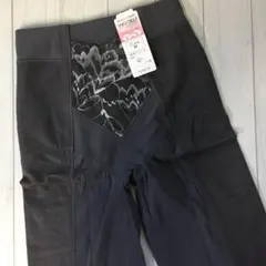 ツインクロス もっと快適　あったかロングガードル Mサイズ　チャコール