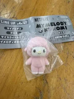 MY MELODY&KUROMI フロッキーフィギュア　マイスイートピアノ