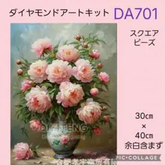DA701★ダイヤモンドアートキット★スクエアビーズ
