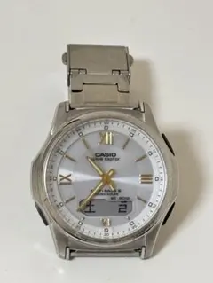 稼働品 カシオ 電波腕時計「ウェーブセプター」(WVA-M630D-7A2JF）