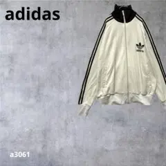 【アディダス】 00s オールドアディダス　トラックジャケット ジャージXL