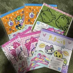 一番くじたまごっち　E賞あのころのハンドタオル　6枚セット