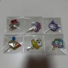 サンリオキャラクターズ カラフルキャンディチャーム コンプ