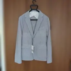ZARA シアサッカージャケット　Lサイズ