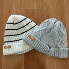Sunny Landscape キッズニット帽 2点セット