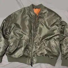 オリーブグリーン MA-1 フライトジャケット