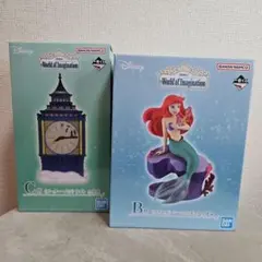 一番くじ　ディズニーワールドオブイマジネーション　アリエル　ピーターパン