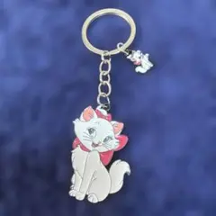 Disney・おしゃれキャットマリーのキーホルダー4.5cm
