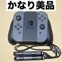 超美品　ニンテンドーSwitch ジョイコンセット　グレー　動作確認済み　㉔