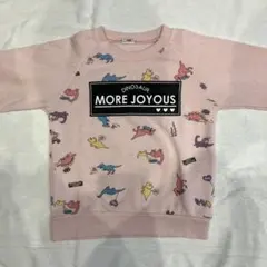 恐竜柄と花柄のトレーナー 4点