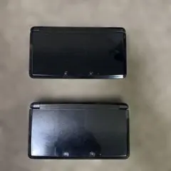 メ*ー様 ニンテンドー3DS ブラック 本体のみ　2台まとめ売り ジャンク品【2