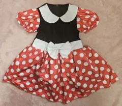 ミニーマウスちゃんドレス　コスチューム