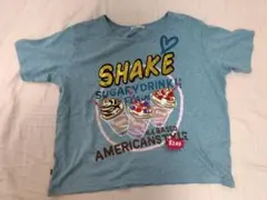 rough 半袖 Tシャツ スパンコール装飾