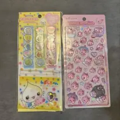 しずくちゃんPOP UP ボンボンドロップシール　おはじき&うるうるちゃん
