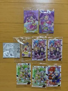 アイカツ×プリパラ THE MOVIE 出会いのキセキ ウエハース、おまけ付き