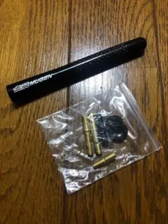 無限 MUGENロゴショートアンテナ ブラック