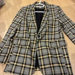 H&M チェックジャケット　XSのサムネイル