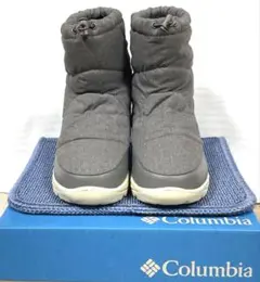 Columbia 防水ダウンブーツ　グレー 24cm