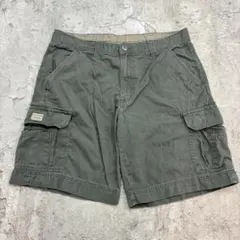 RedHead　カーゴショーツ　W36　カーキ　古着　アウトドアのサムネイル