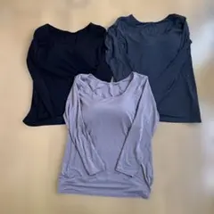 UNIQLO ヒートテックブラUネックT 八分袖　XL
